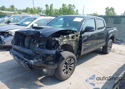 2021 Toyota Tacoma Trd Sport из США, поврежденный, VIN 3TMCZ5AN1MM404910